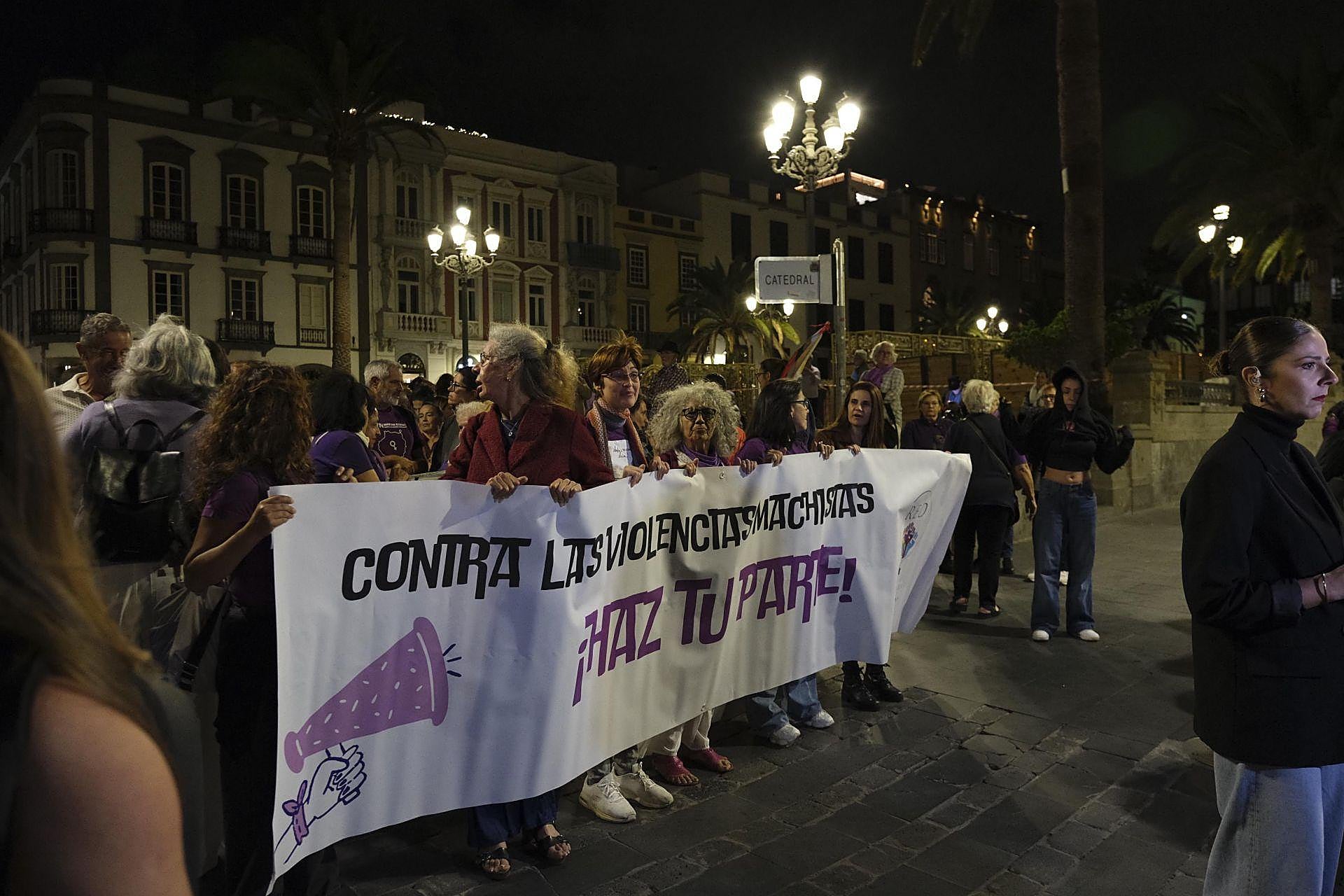 La manifestación del 25N, en imágenes