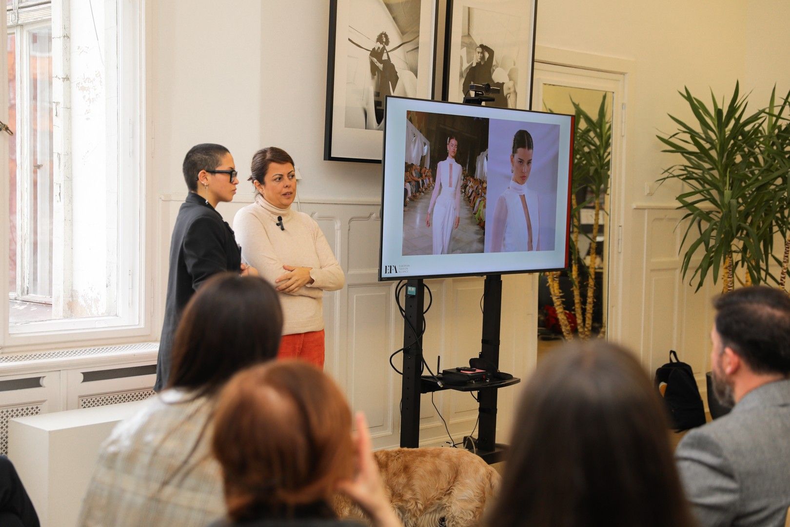 Minerva Alonso, consejera del Cabildo, acudió a la Cumbre de la Alianza Europea de la Moda en Berlín.