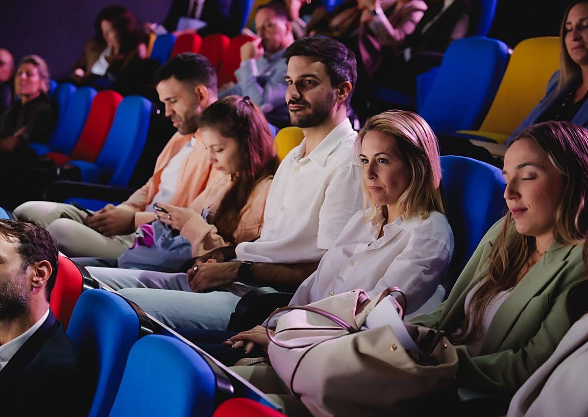 Imagen secundaria 1 - Momentos de la entrega de premios. 