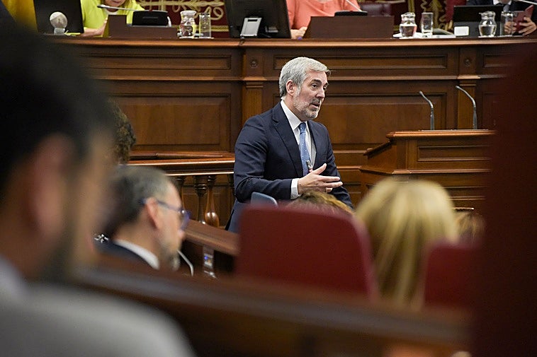 El presidente del Gobierno de Canarias, Fernando Clavijo.