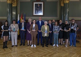 Los premiados y premiadas con los reconocimientos Menina 2025.
