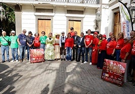 Presentación de 'El Palacete de la Navidad de los Sueños' en el Jardín de la Marquesa de Arucas.