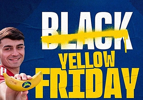 Plátano de Canarias transforma el Black Friday en un 'Yellow Friday' solidario