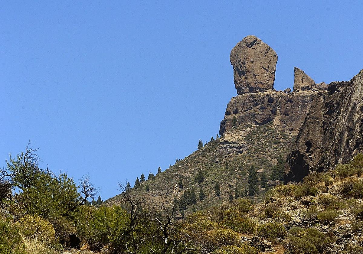 Imagen de archivo del Roque Nublo, en Gran Canaria.
