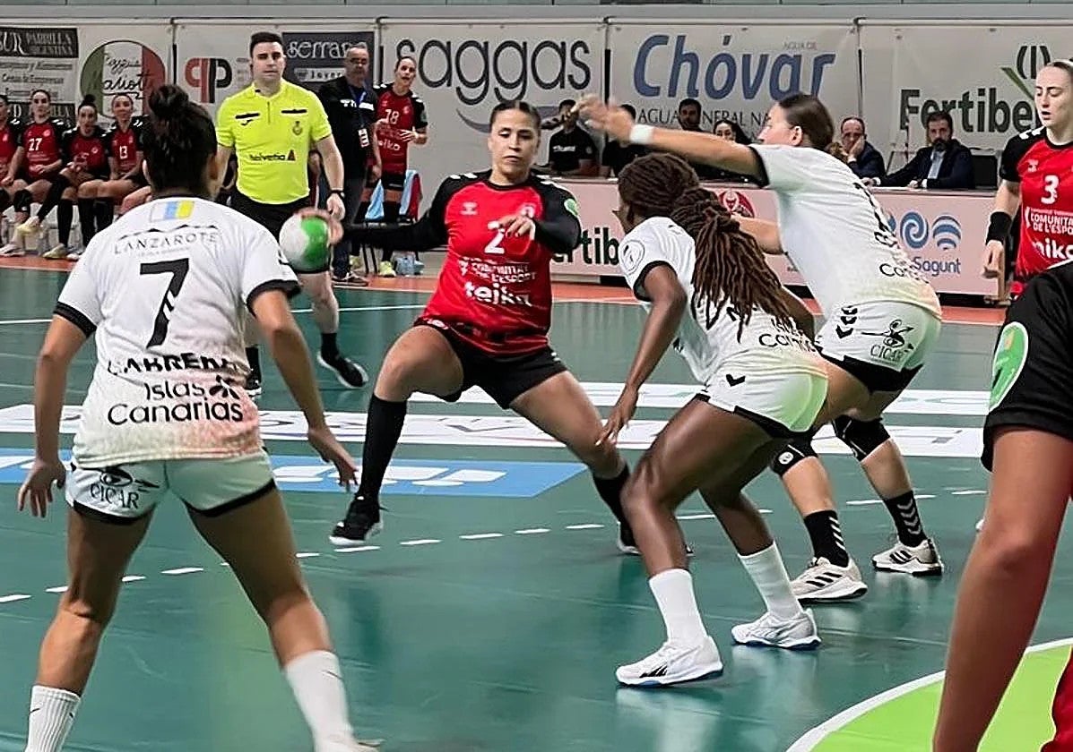 Encuentro de balonmano.