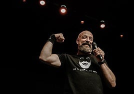 Goyo Jiménez, durante uno de sus 'shows'.