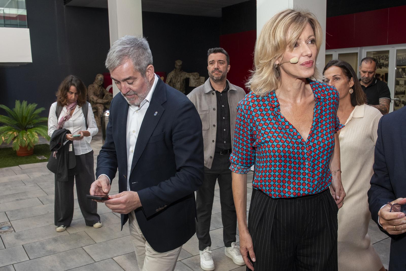 La visita de la periodista Susanna Griso a CANARIAS7, en imágenes