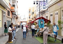 Imagen de la edición de Calles con Arte, en La Isleta.