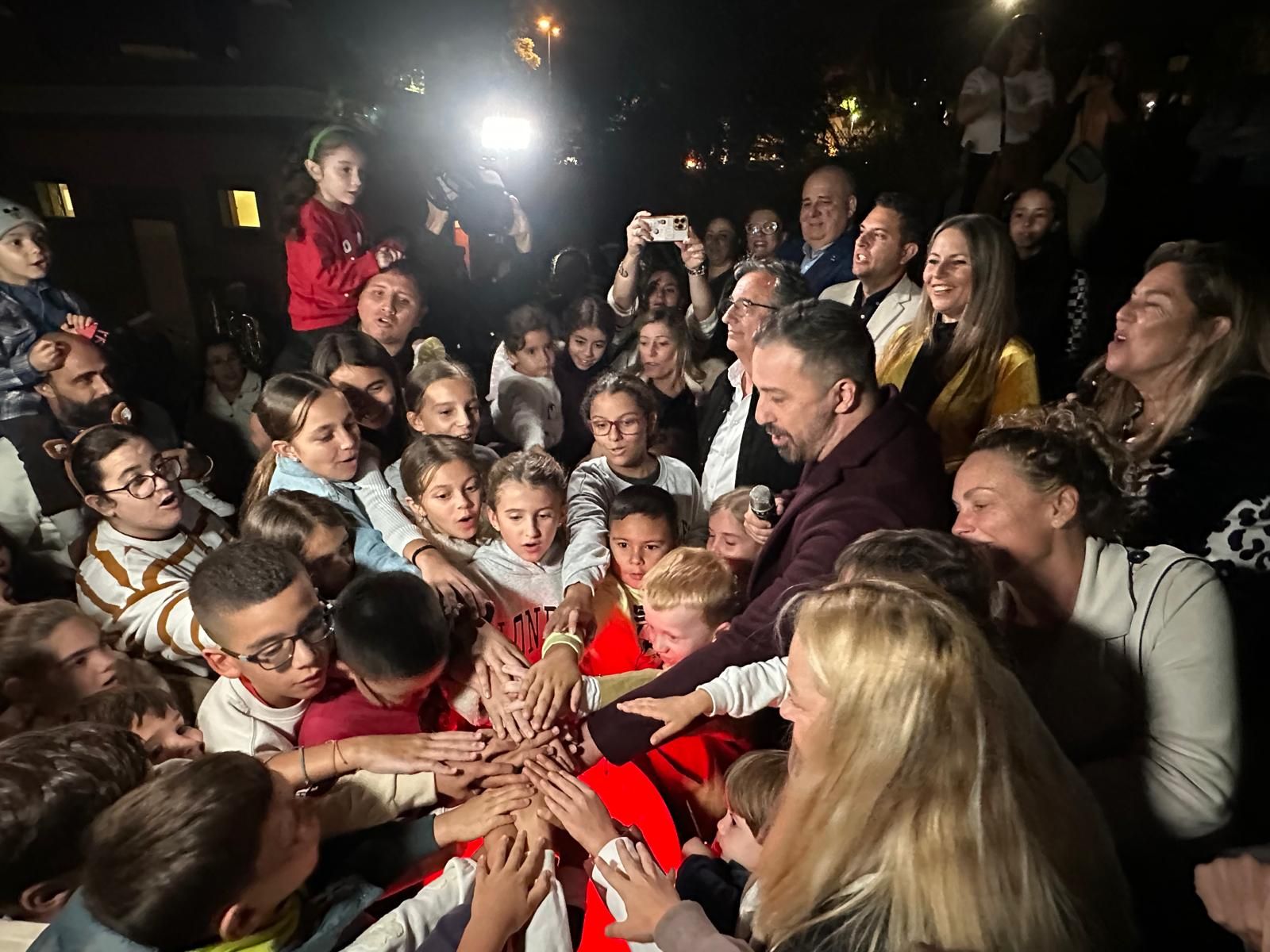 La inauguración de la Navidad en Telde, en imágenes