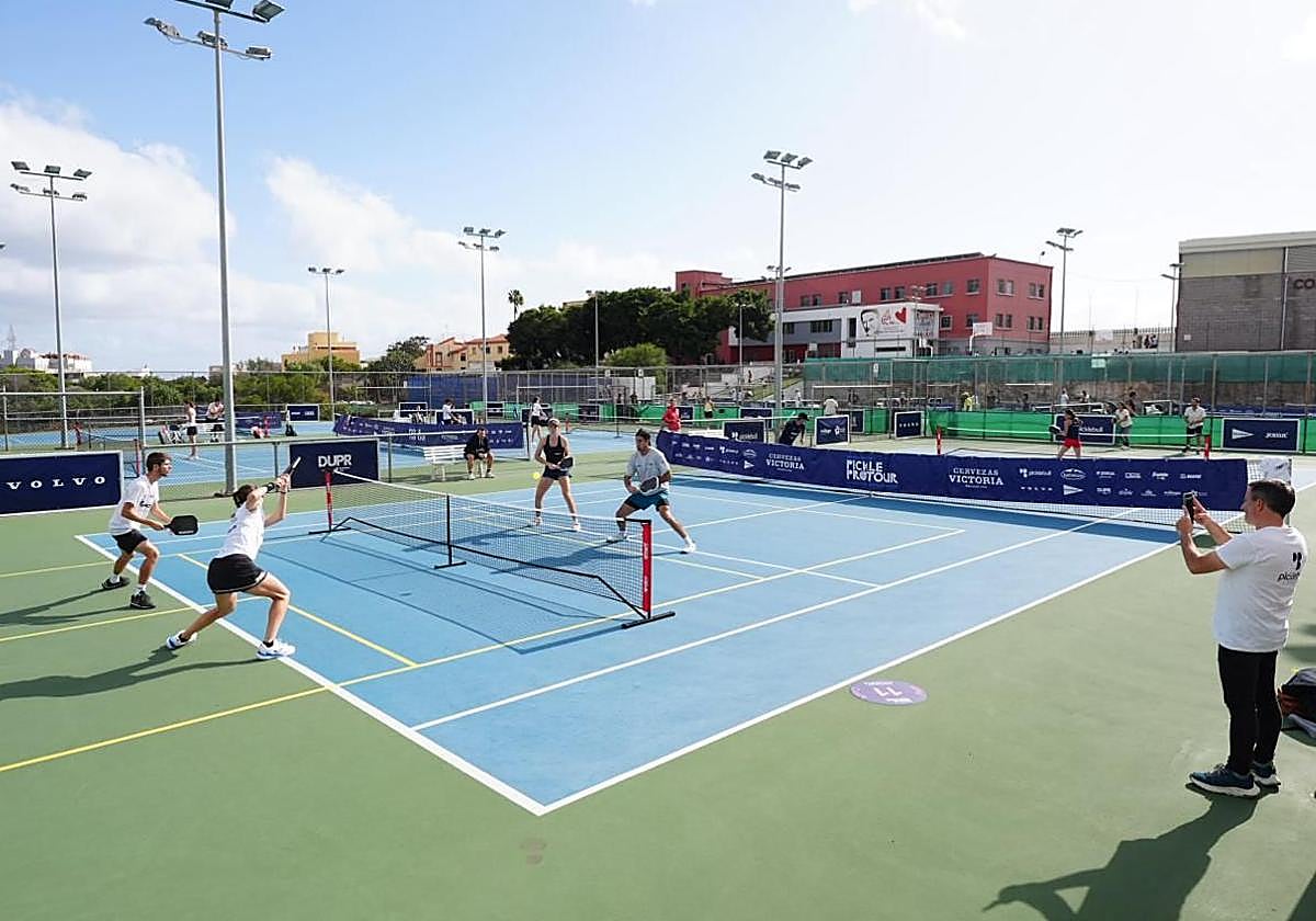 Sigue el espectáculo del pickleball en Las Palmas de Gran Canaria