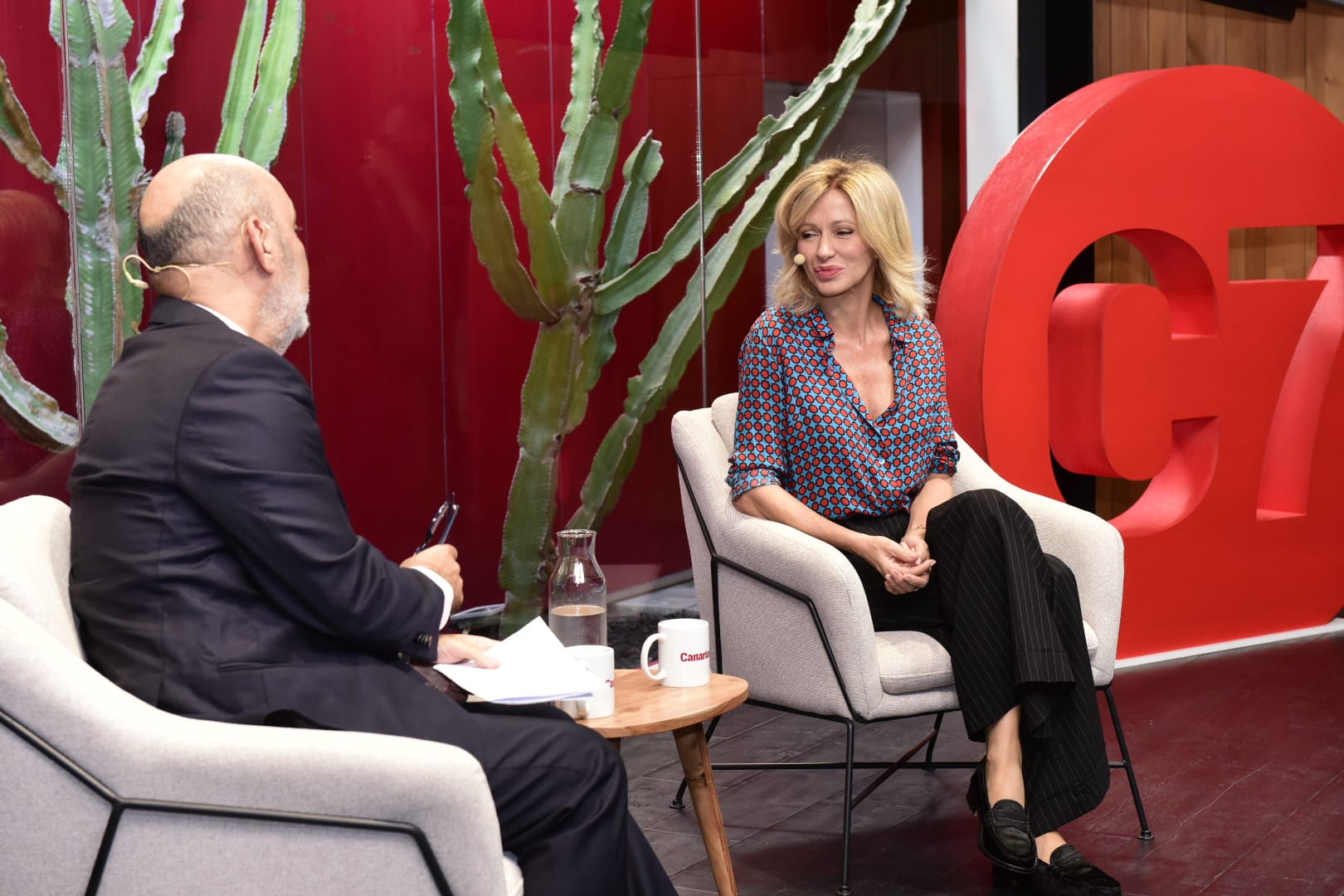 La visita de la periodista Susanna Griso a CANARIAS7, en imágenes