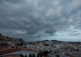 Imagen panorámica del cielo de Las Palmas de Gran Canaria.