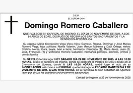Domingo Romero Caballero