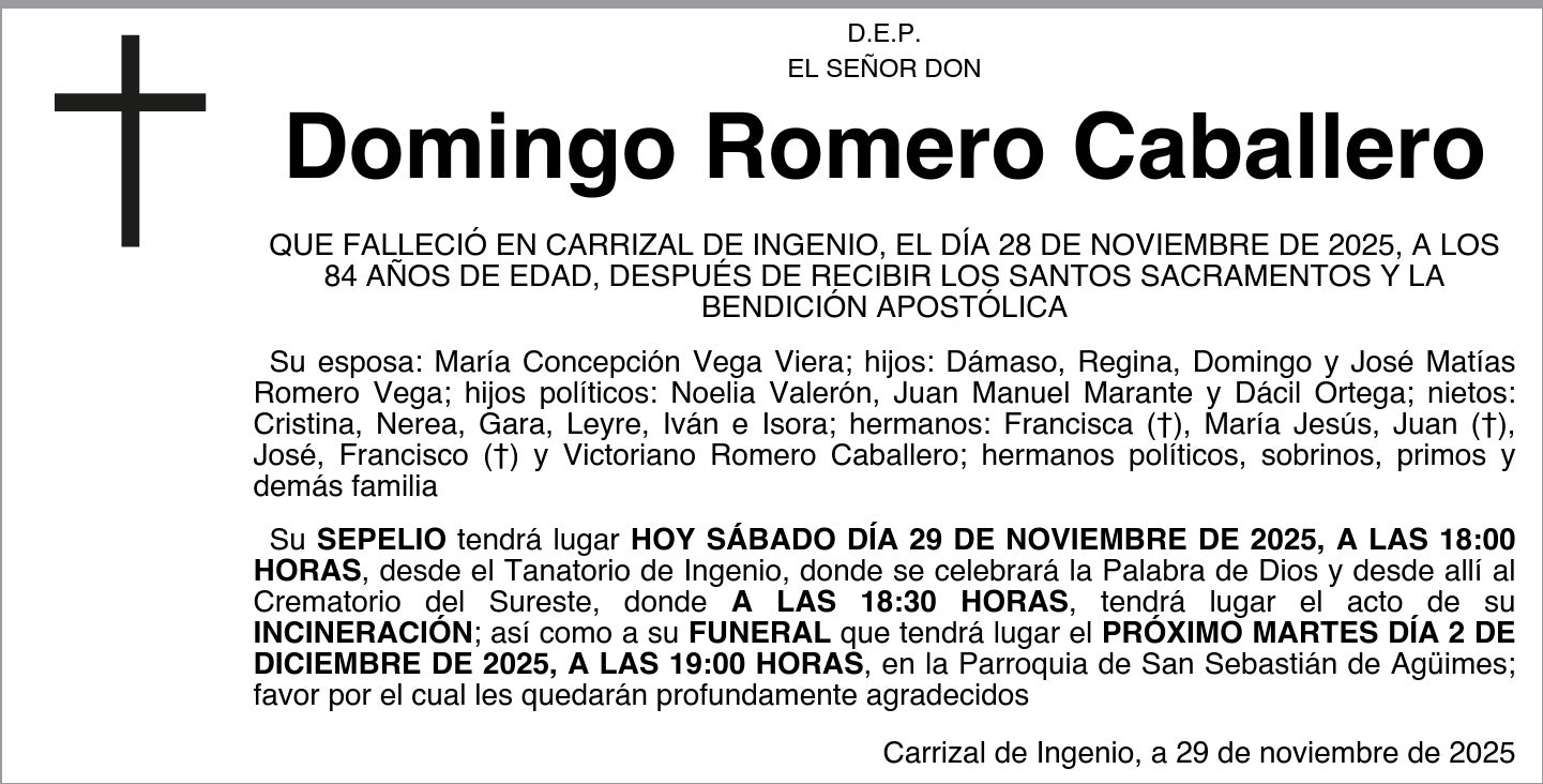 Domingo Romero Caballero