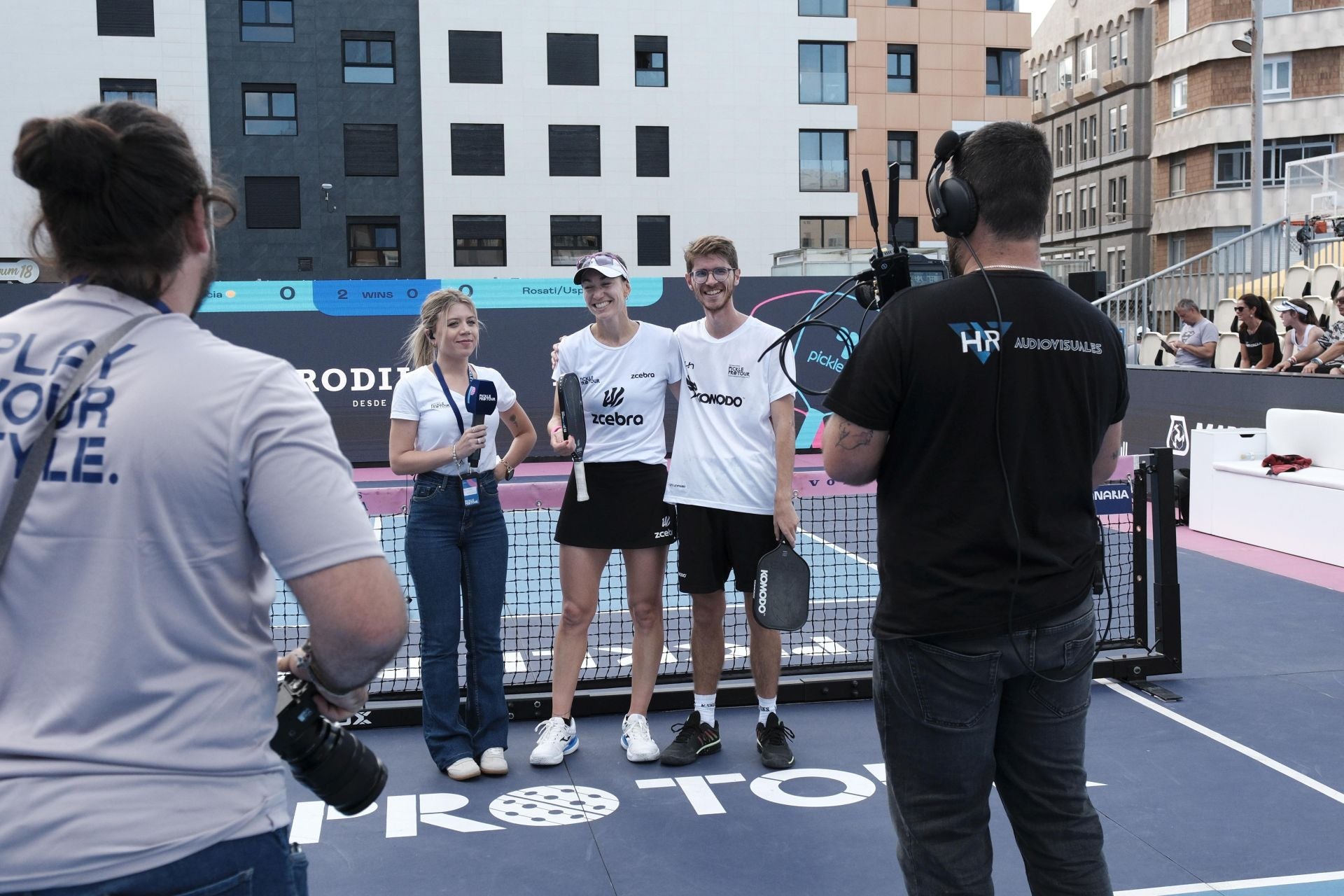 Así fue la final de dobles mixto de pickleball