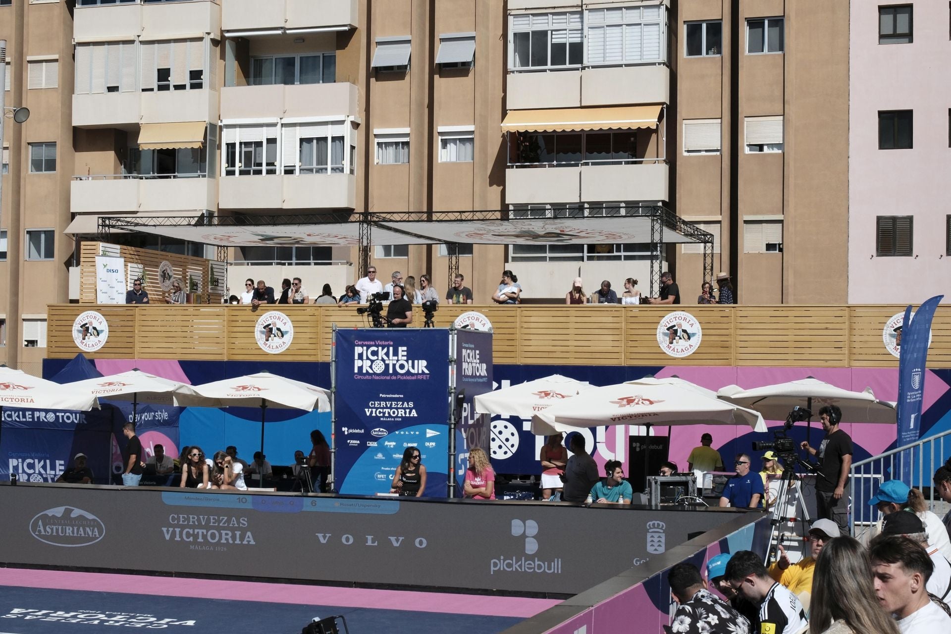 Así fue la final de dobles mixto de pickleball