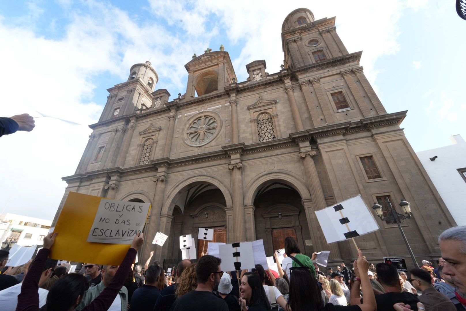 La manifestación de autónomos, en imágenes