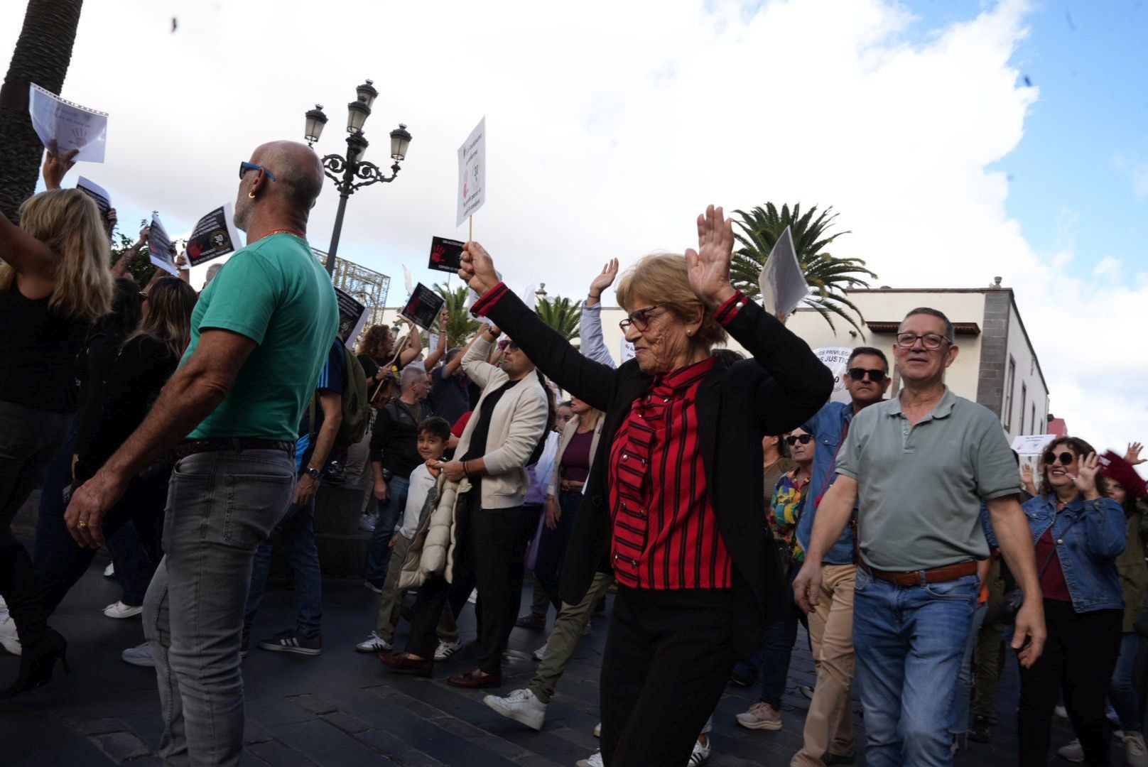 La manifestación de autónomos, en imágenes