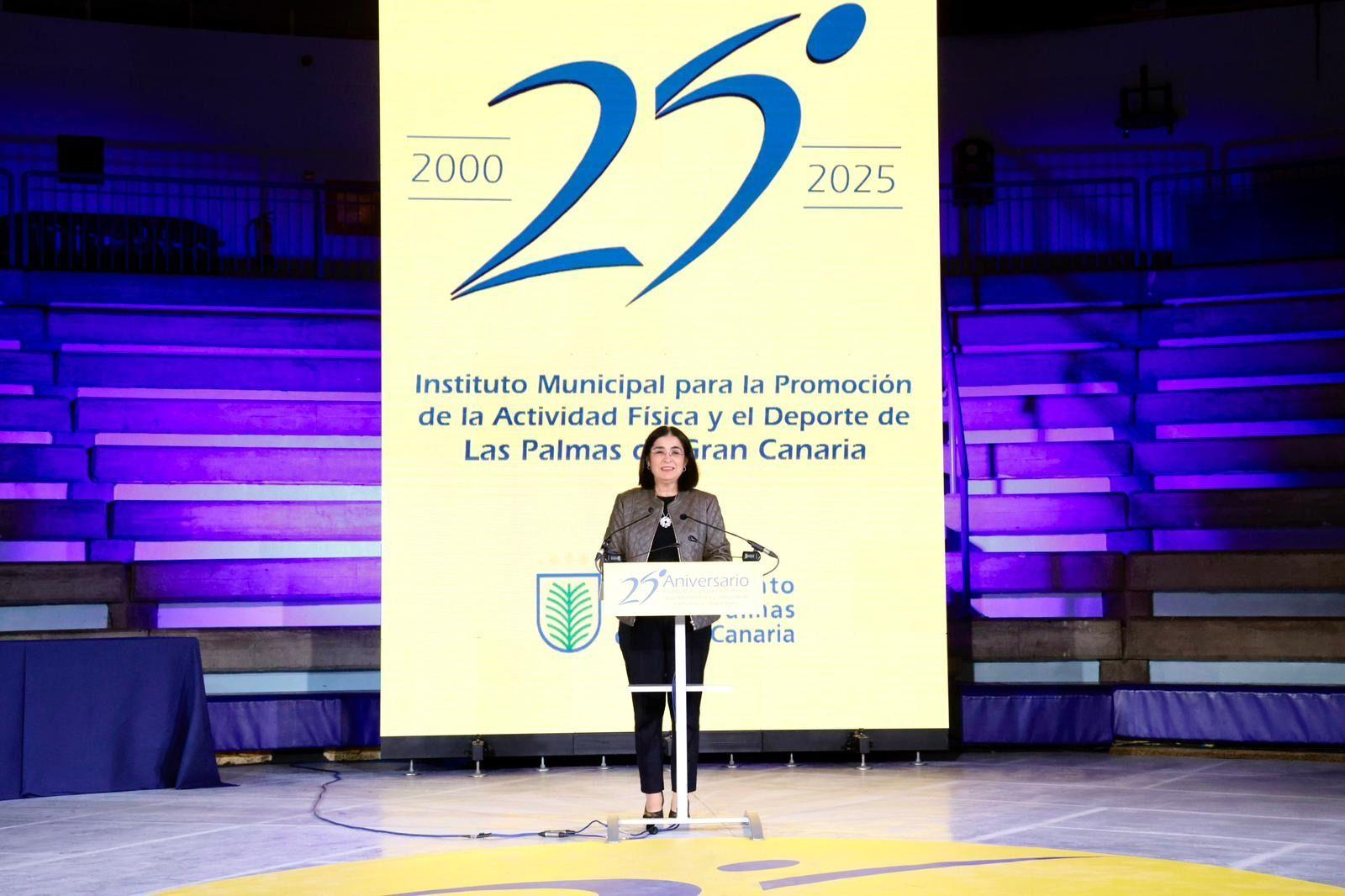Las Palmas de Gran Canaria celebra el 25 aniversario del Instituto Municipal para la Promoción de la Actividad Física y el Deporte