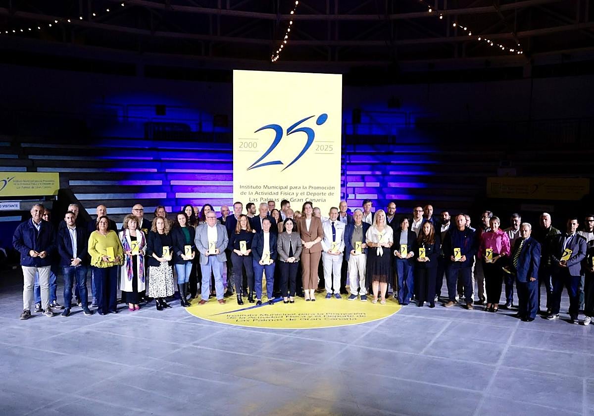 Las Palmas de Gran Canaria celebra el 25 aniversario del Instituto Municipal para la Promoción de la Actividad Física y el Deporte