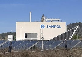 Central energética de Sampol, en una foto de archivo.