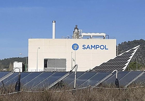 Central energética de Sampol, en una foto de archivo.