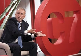 Ángel Víctor Torres, en la sede de CANARIAS7.