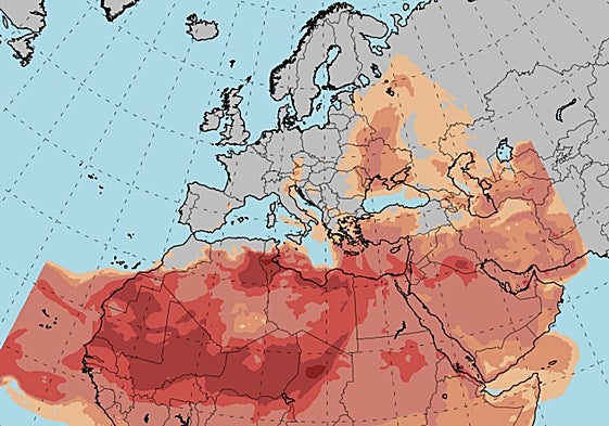 Imagen del modelo WRF / GFS - IERSD.