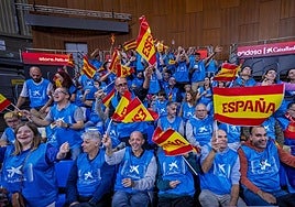 Grada Solidaria CaixaBank en el partido de España ante Georgia celebrado este domingo en Tenerife.