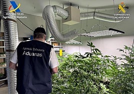 Imagen de los laboratorios donde producían las drogas.