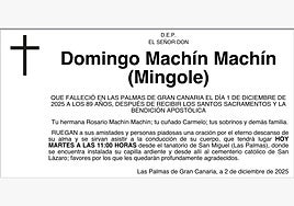 Domingo Machín Machín (Mingole)