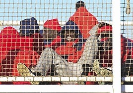 Imagen de archivo de la llegada de migrantes a El Hierro.