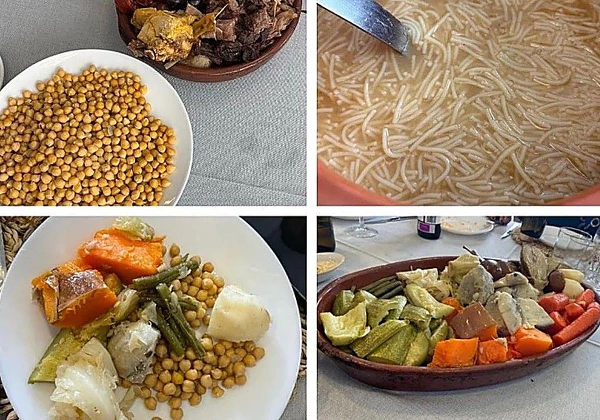 Puchero canario de las 7 carnes