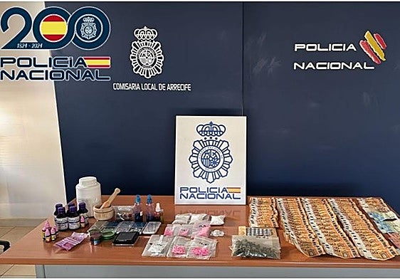 Cae una red de tráfico de drogas en Arrecife con la detención de cuatro implicados