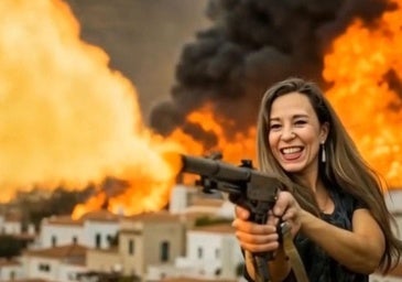 Lanzallamas en mano, casas arrasadas y familias desahuciadas: así es el vídeo del polémico ataque a la consejera Jessica de León por la ley de vivienda vacacional
