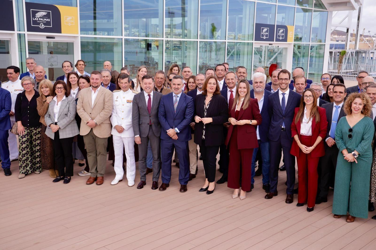 El almuerzo navideño de la patronal portuaria, en imágenes