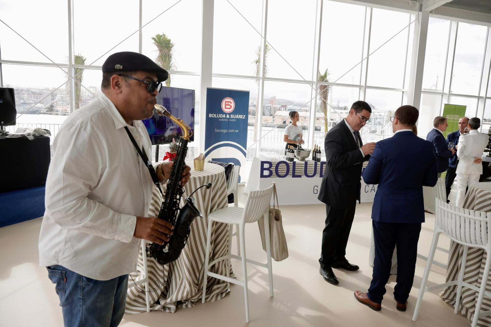 El almuerzo navideño de la patronal portuaria, en imágenes