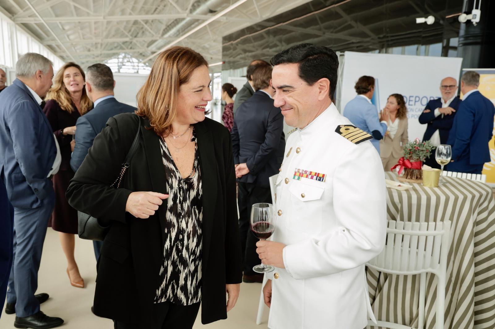 El almuerzo navideño de la patronal portuaria, en imágenes