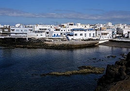 Entorno del muellito de El Cotillo, en el municipio de La Oliva.