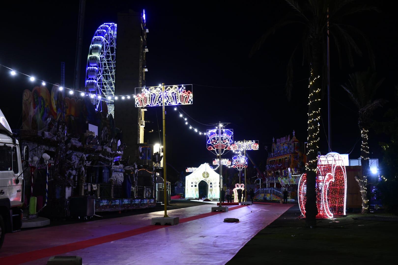 El alumbrado navideño de Las Palmas de Gran Canaria, en imágenes