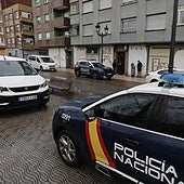 Vehículo de archivo de la Policía Nacional.