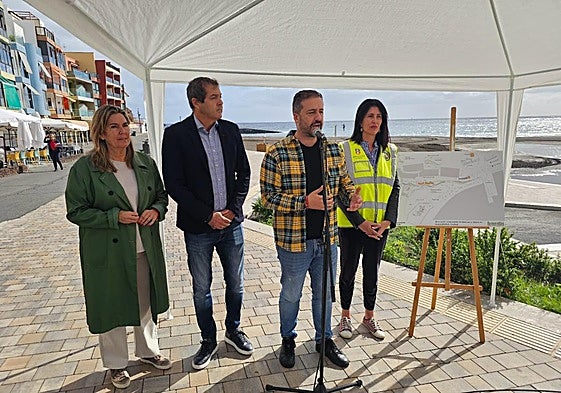 El alcade de Telde, Juan Antonio Peña, en la mañana de este jueves.