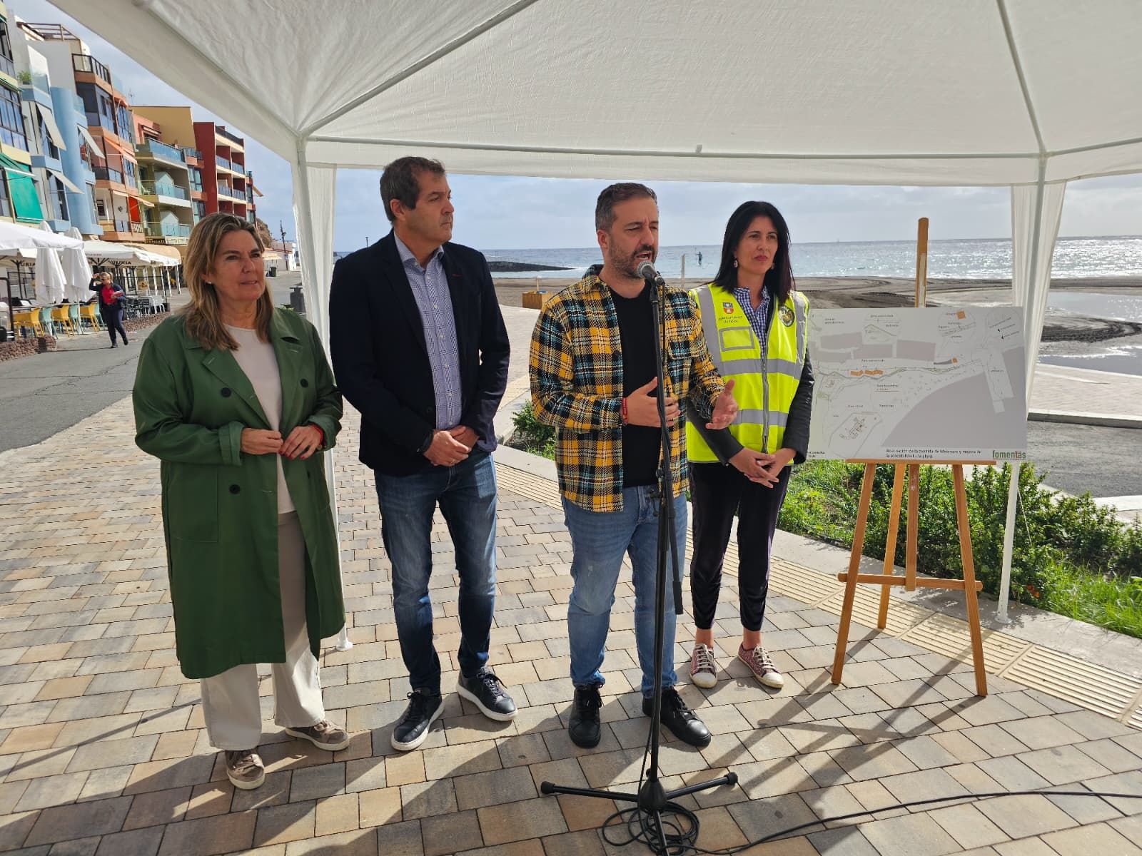 El alcade de Telde, Juan Antonio Peña, en la mañana de este jueves.