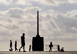 Episodio de calima en Las Palmas de Gran Canaria.