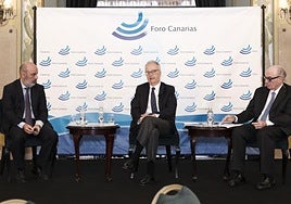 Las imágenes de Simón Pedro Barceló, en el Foro Canarias