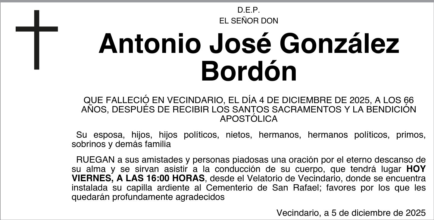 Antonio José González Bordón
