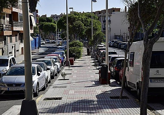 Imagen de archivo de un barrio de Telde.