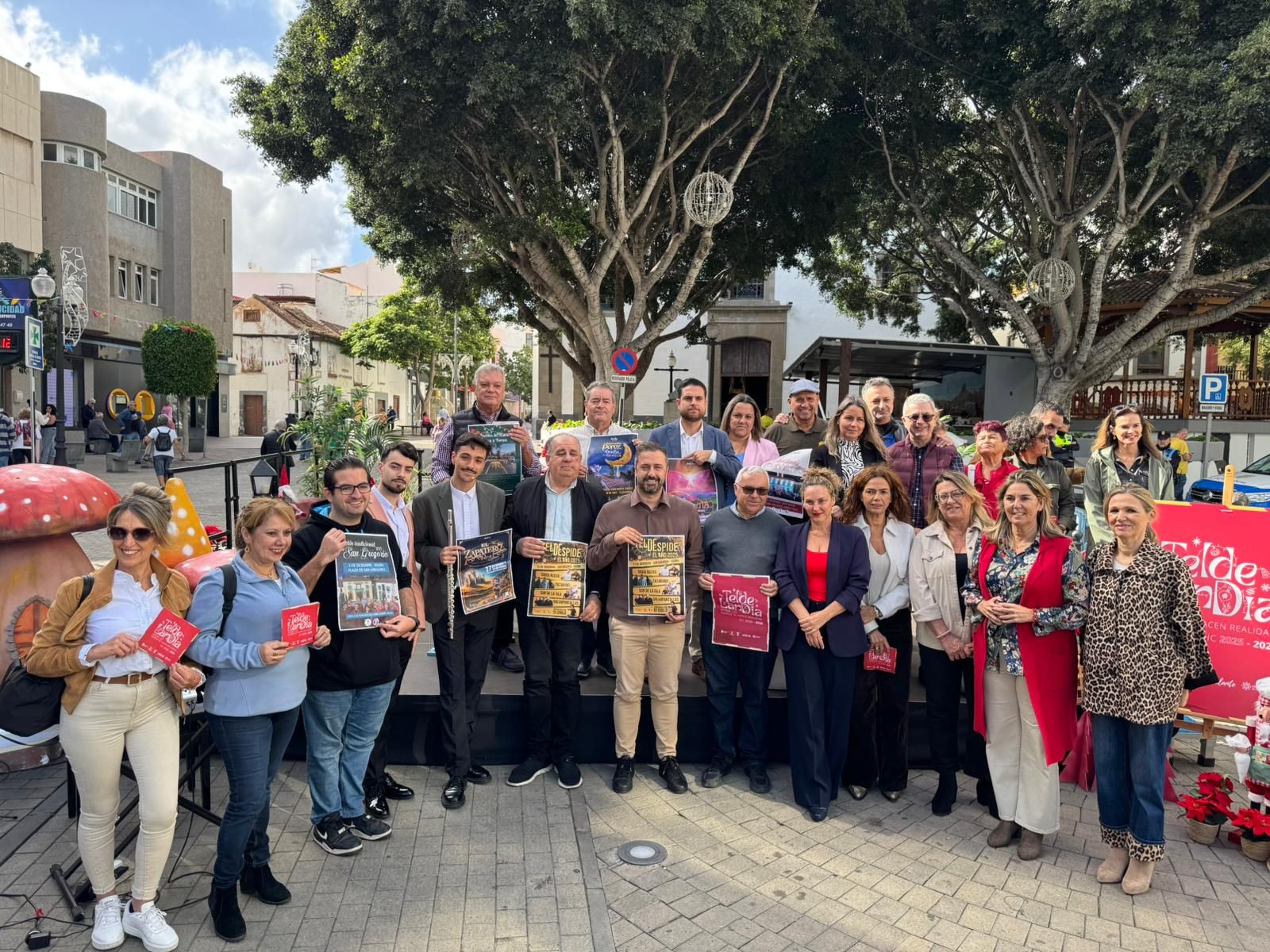 El amplio programa de actos se presentó en San Gregorio.