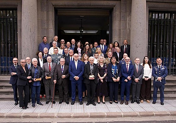 Acto por el Día de la Constitución en la sede de la Delegación del Gobierno en Canarias.