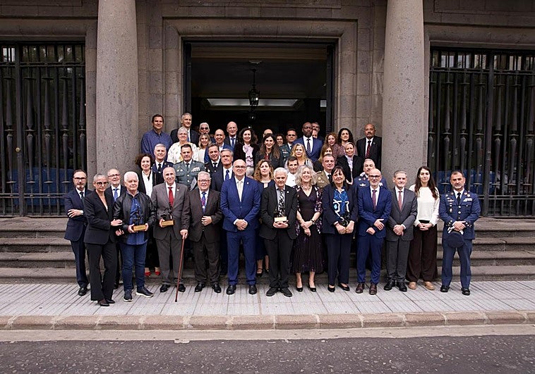 Acto por el Día de la Constitución en la sede de la Delegación del Gobierno en Canarias.